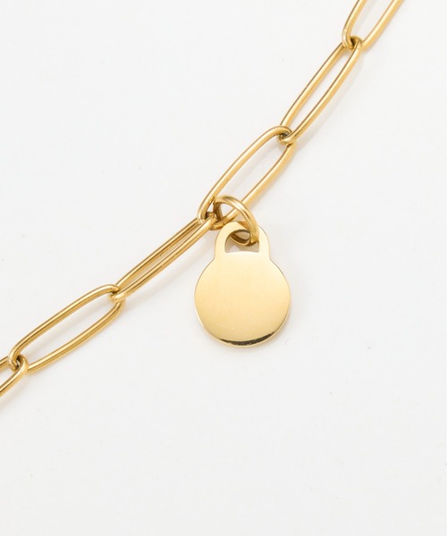 PAPILLONNER（パピヨネ）の「PAPILLONNER/ステンレスボールネックレス（ネックレス・レディース・ゴールド・FREE）」の7枚目の写真