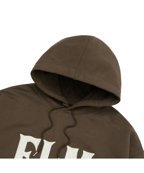 F.ILLUMINATE(フィルミネイト)の「FLM スティッチロゴフードパーカー - ブラウン(パーカー・レディース・その他・MEDIUM/LARGE/SMALL)」の5枚目の写真
