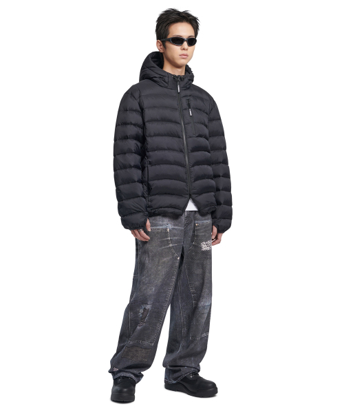 NOMANUAL（NOMANUAL）の「CREST LIGHT DUCK DOWN - BLACK（ダウンジャケット/コート・レディース・その他・LARGE/X-LARGE/SMALL/MEDIUM）」の4枚目の写真