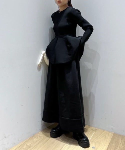 セール】ドッキングフォルムニットワンピース（ワンピース