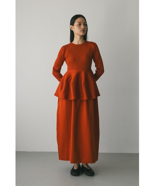 セール】ドッキングフォルムニットワンピース（ワンピース