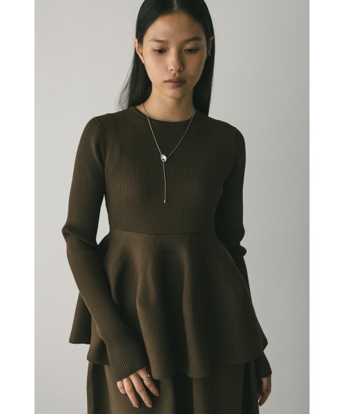 スタイルミキサー（STYLEMIXER）/ドッキングフォルムニットワンピース セール】ドッキングフォルムニットワンピース（ワンピース