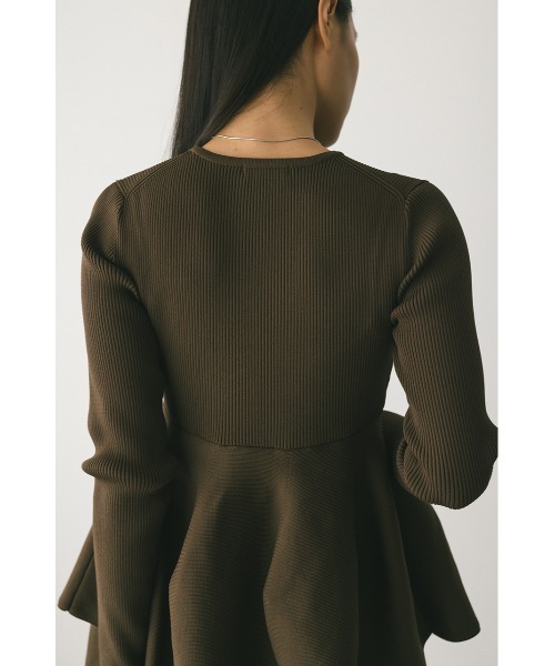 セール】ドッキングフォルムニットワンピース（ワンピース