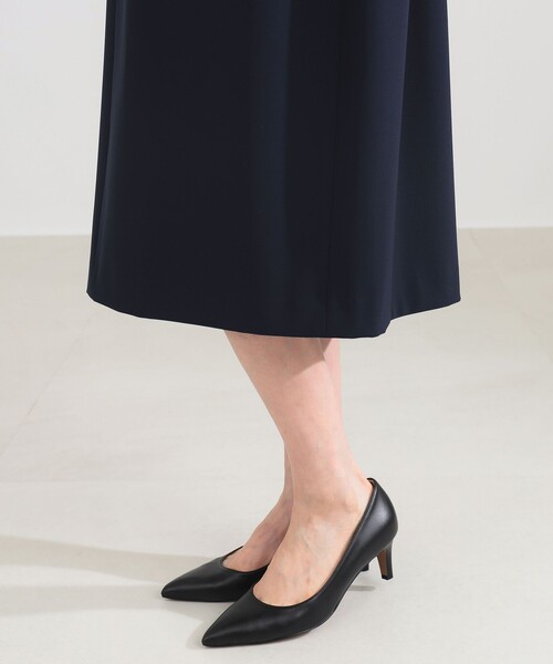 Demi-Luxe BEAMS(デミルクス ビームス)の「【セレモニー・フォーマル】プリーツカフス ワンピース*(ワンピース・レディース・ネイビー/ブラック・36/38)」の16枚目の写真