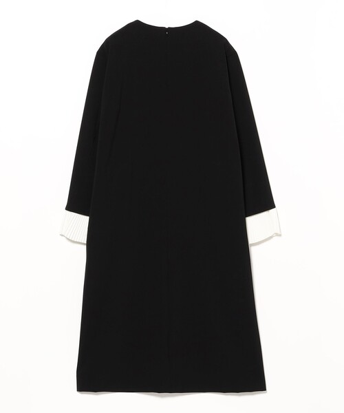 Demi-Luxe BEAMS(デミルクス ビームス)の「【セレモニー・フォーマル】プリーツカフス ワンピース*(ワンピース・レディース・ネイビー/ブラック・36/38)」の18枚目の写真