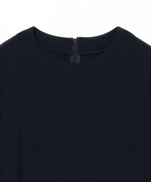 Demi-Luxe BEAMS(デミルクス ビームス)の「【セレモニー・フォーマル】プリーツカフス ワンピース*(ワンピース・レディース・ネイビー/ブラック・36/38)」の9枚目の写真