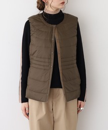 EGLANTINE（エグランティーヌ）の「EGLANTINE リバーシブル軽量ダウンベスト（ダウンベスト）」