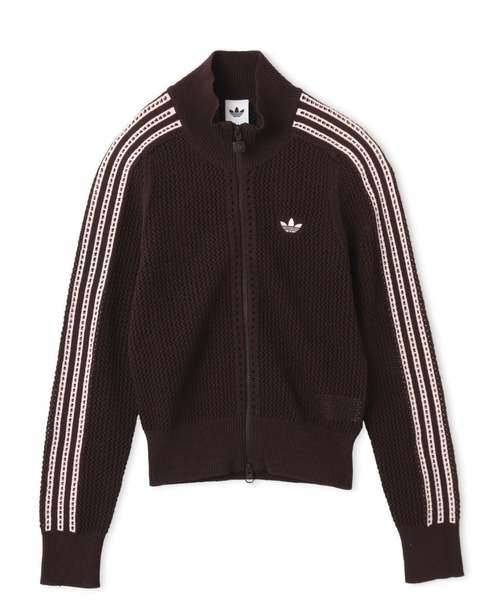 adidas KNITTED CROCHET FIREBIRD TRACK TOP / アディダス ニット