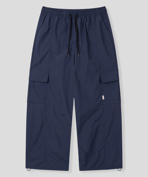 BLACK MOMENT（ブラックモーメント）の「ワイドフィットパラシュート[ベージュ]（スウェットパンツ・メンズ・ベージュ・LARGE/MEDIUM）」の4枚目の写真