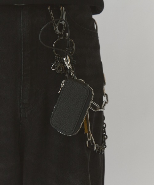 ITTI(イッチ)の「【ITTI】CRISTY SMART KEY CASE / DIPLO FJOR(キーケース/キーアクセサリー・メンズ・ブラック/ブルー系その他/オレンジ/イエロー・FREE)」の5枚目の写真