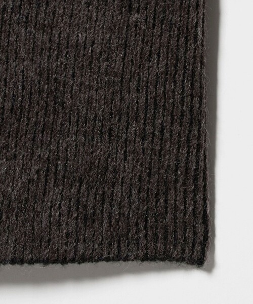 A DAY IN THE LIFE UNITED ARROWS(アデイインザライフユナイテッドアローズ)の「ハーフジップ ニットワンピース ‐ウォッシャブル‐<A DAY IN THE LIFE>(ワンピース・レディース・ナチュラル/ダークブラウン・FREE)」の13枚目の写真