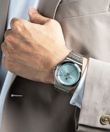 Maserati（マセラティ）の「「Maserati/マセラティ」ベロチタ スリム - 40mm シルバー ブレスレット（アナログ腕時計）」