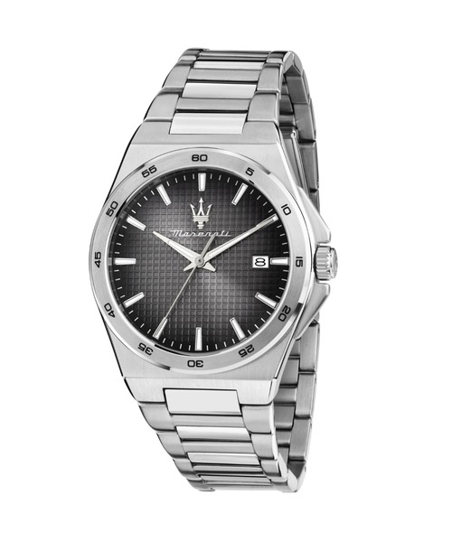 Maserati（マセラティ）の「「Maserati/マセラティ」ベロチタ スリム - 40mm シルバー ブレスレット（アナログ腕時計・メンズ・スカイブルー/シルバー×ブラック・40mm）」の17枚目の写真