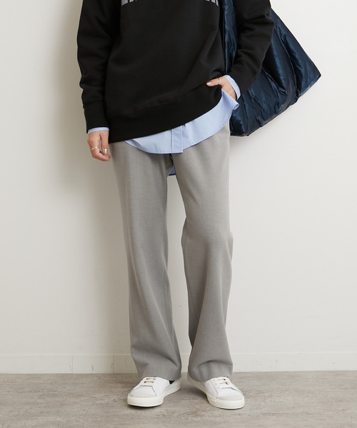 一部WEB限定追加4》サーモサキソニー裏起毛パンツ（スラックス