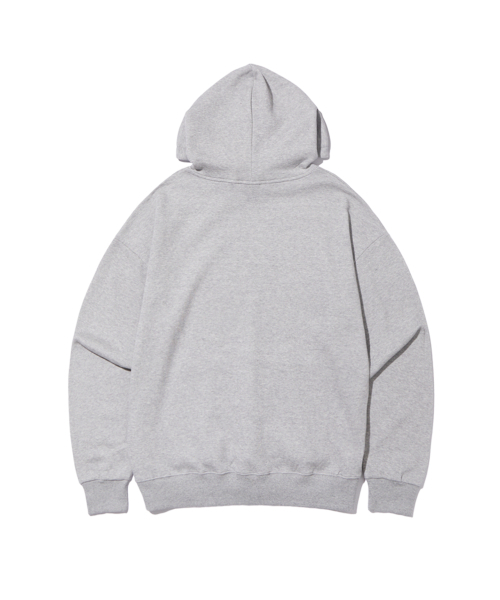 CREAM SODA LAB（クリームソーダラボ）の「ブランク オールシーズン 起毛 フード グレー（パーカー・レディース・グレー・MEDIUM/LARGE/X-LARGE）」の4枚目の写真