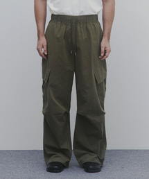 And Again（アンドアゲイン）の「ウィンターコットンワイドカーゴパンツ（カーキ）（その他パンツ）」