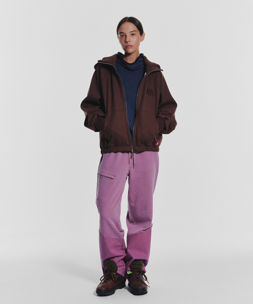 MENASOO（ミナス）の「Waffle Mink Daily Hooded Zip Up_Brown（パーカー・レディース・ブラウン・F）」の17枚目の写真