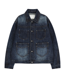 UNGIMMICK（アンジミック）の「BRUSHED DENIM JACKET (BLUE)（デニムジャケット）」