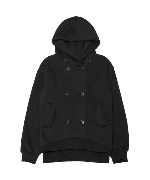 Double Hoodie (FL-101_Black) 【公式通販】 パヴェリンクチェーン 
