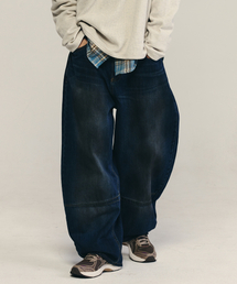 REFLYPERKY（リフライパーキー）の「RE8513 サーファーブ カーブドデニム (Dirty Work)（デニムパンツ）」