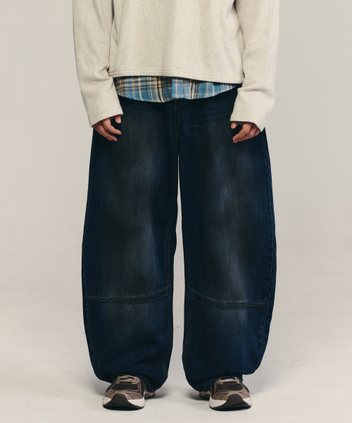 REFLYPERKY(リフライパーキー)の「RE8513 サーファーブ カーブドデニム (Dirty Work)(デニムパンツ・メンズ・その他・SMALL/X-SMALL/L(32)/M(30)/XL(34))」の2枚目の写真