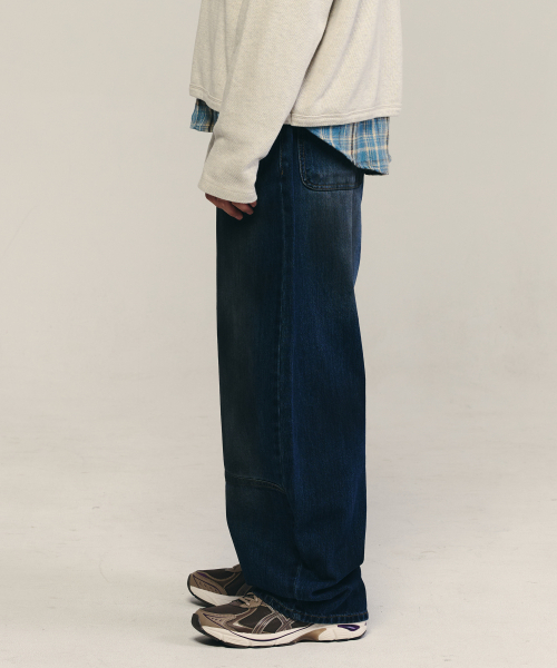 REFLYPERKY(リフライパーキー)の「RE8513 サーファーブ カーブドデニム (Dirty Work)(デニムパンツ・メンズ・その他・SMALL/X-SMALL/L(32)/M(30)/XL(34))」の4枚目の写真
