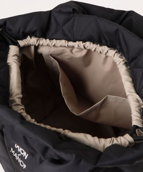 MANOF(マノフ)の「MANOF/マノフ/TAION×MANOF 2WAY BAG(ショルダーバッグ・レディース・ブラック/ベージュ・F)」の5枚目の写真