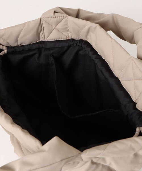 MANOF(マノフ)の「MANOF/マノフ/TAION×MANOF 2WAY BAG(ショルダーバッグ・レディース・ブラック/ベージュ・F)」の6枚目の写真