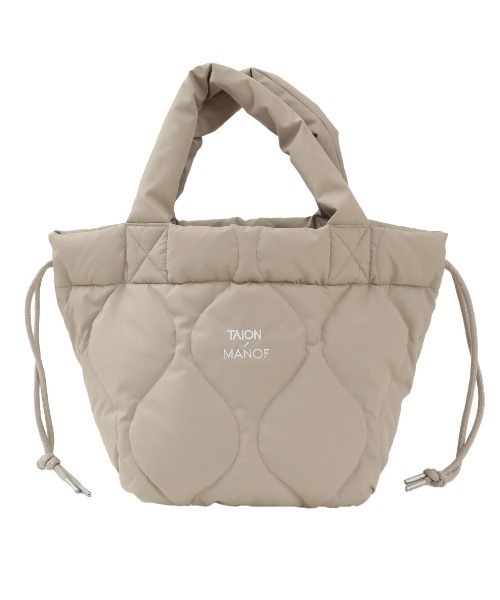 MANOF(マノフ)の「MANOF/マノフ/TAION×MANOF 2WAY BAG(ショルダーバッグ・レディース・ブラック/ベージュ・F)」の2枚目の写真