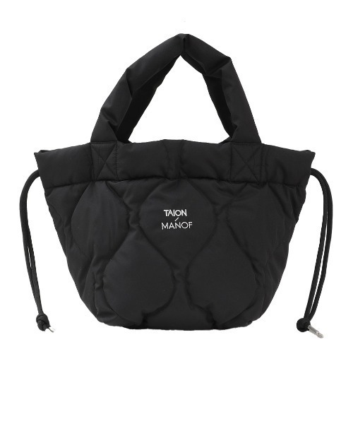 MANOF(マノフ)の「MANOF/マノフ/TAION×MANOF 2WAY BAG(ショルダーバッグ・レディース・ブラック/ベージュ・F)」の1枚目の写真
