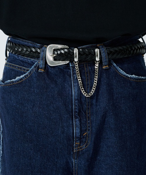 Jieda（ジエダ）の「【JieDa】WESTERN BELT（ベルト・メンズ・ブラック・FREE）」の3枚目の写真