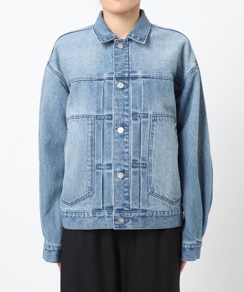 JOURNAL STANDARD（ジャーナルスタンダード）の「Denim Trucker jacket（デニムジャケット・レディース・ブルー系その他・FREE）」の9枚目の写真