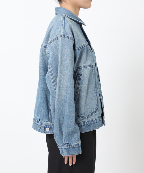 JOURNAL STANDARD（ジャーナルスタンダード）の「Denim Trucker jacket（デニムジャケット・レディース・ブルー系その他・FREE）」の12枚目の写真