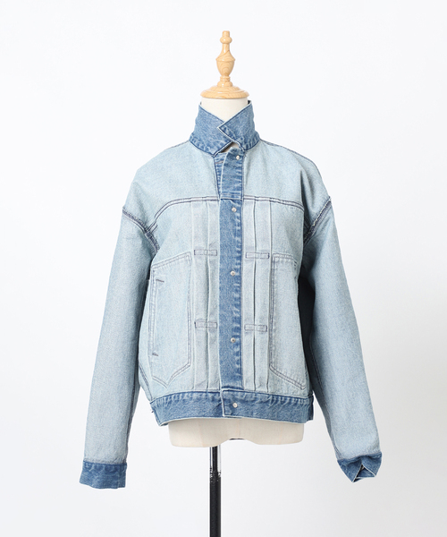 JOURNAL STANDARD（ジャーナルスタンダード）の「Denim Trucker jacket（デニムジャケット・レディース・ブルー系その他・FREE）」の8枚目の写真