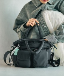 LEPSIM | 【500mlペットボトルも入る】撥水11ポケットトート　634223(トートバッグ)