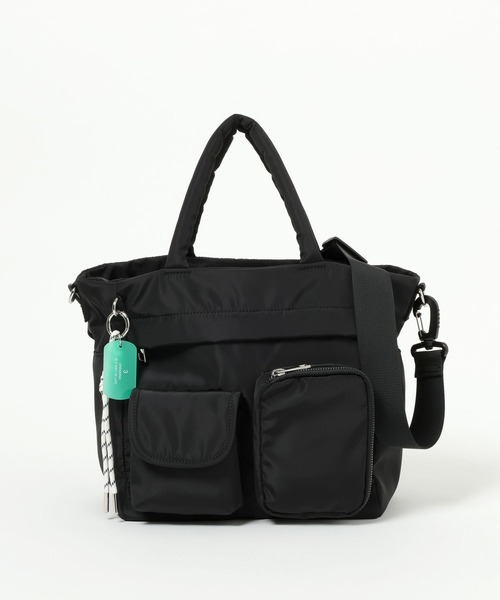 500mlペットボトルも入る】撥水11ポケットトート 634223（トートバッグ