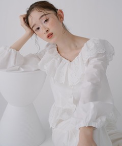 Ange frill vest（ベスト）｜Carmelo（カーメロ）のファッション通販
