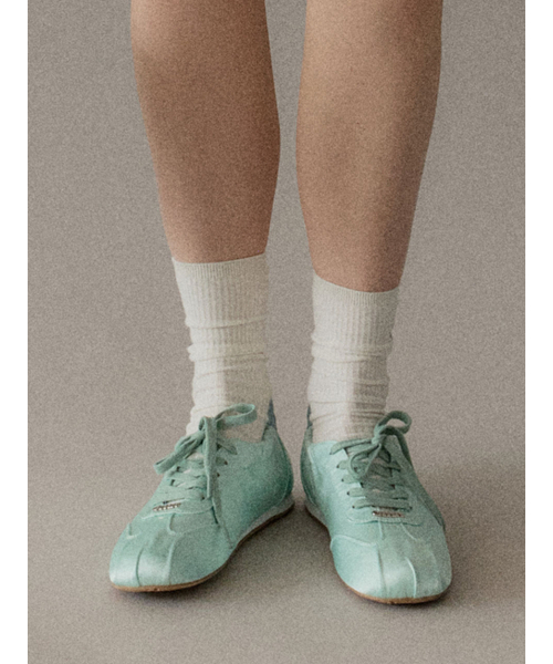 omn Satin sneakers _Mint