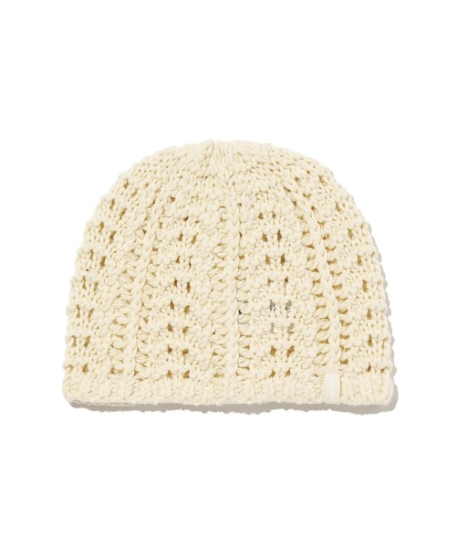 Levi's（リーバイス）の「Levi's/リーバイス クロシェビーニー（ニットキャップ/ビーニー・レディース・ホワイト・OS）」の2枚目の写真