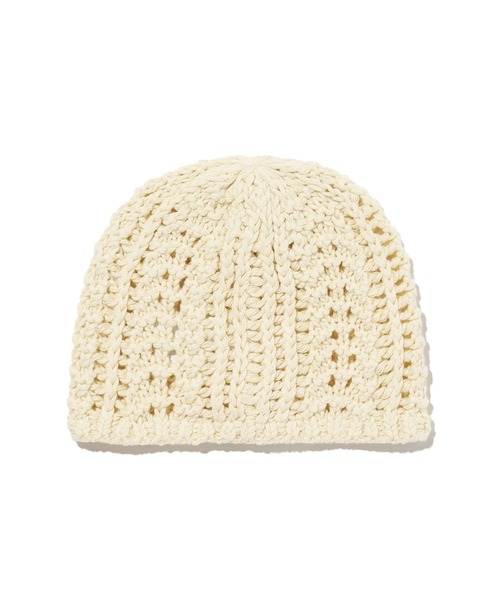 Levi's（リーバイス）の「Levi's/リーバイス クロシェビーニー（ニットキャップ/ビーニー・レディース・ホワイト・OS）」の3枚目の写真