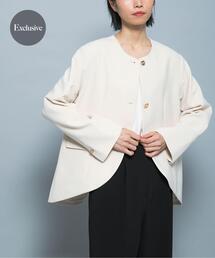 URBAN RESEARCH ROSSO WOMEN（アーバンリサーチ　ロッソ）の「『別注』CHIGNON×ROSSO　ラウンドヘムジャケット（スーツジャケット）」