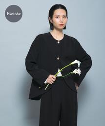 URBAN RESEARCH ROSSO WOMEN | 『別注』CHIGNON×ROSSO ラウンドヘムジャケット(スーツジャケット)