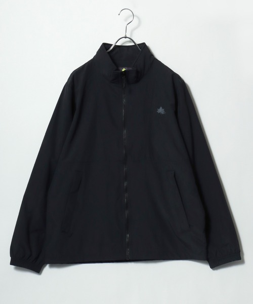 LOGOS(ロゴス)の「2026SS LOGOS/ロゴス 軽量/撥水/ストレッチ/裏メッシュ ナイロンスタンドブルゾン レディース メンズ(ナイロンジャケット・メンズ・ネイビー/ブラック/カーキ/グリーン・LL/L/M)」の5枚目の写真