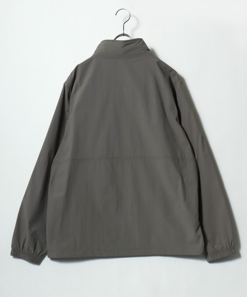 LOGOS(ロゴス)の「2026SS LOGOS/ロゴス 軽量/撥水/ストレッチ/裏メッシュ ナイロンスタンドブルゾン レディース メンズ(ナイロンジャケット・メンズ・ネイビー/ブラック/カーキ/グリーン・LL/L/M)」の8枚目の写真