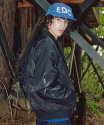 XTONZ（エクストーンズ）の「XJ107 インシジョン シュリング MA-1 ジャケット (ブラック)（MA-1）」