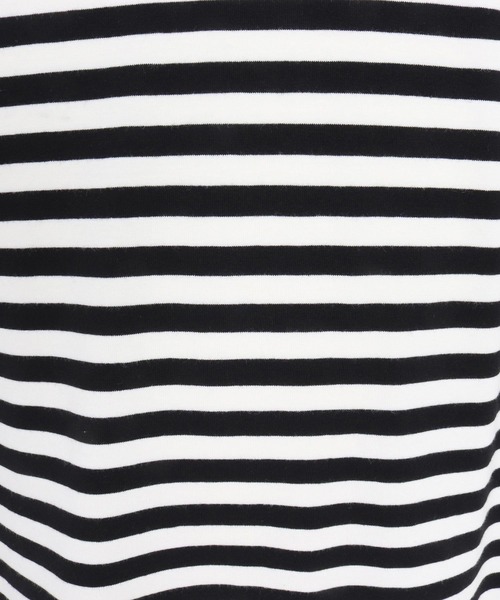 CAMBIO(カンビオ)の「mt10181- Bear Jersey Border Tee ボーダーTシャツ(AI-261-004)(Tシャツ/カットソー・メンズ・ホワイト系その他/ブラック系その他/ブラック系その他2・S/M/L)」の22枚目の写真