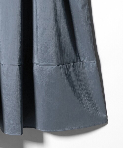 BEAUTY&YOUTH UNITED ARROWS(ビューティーアンドユースユナイテッドアローズ)の「ポリエステル ギャザーフレアワンピース(ワンピース・レディース・ブラック/コバルトブルー・S/M)」の17枚目の写真