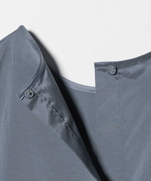 BEAUTY&YOUTH UNITED ARROWS(ビューティーアンドユースユナイテッドアローズ)の「ポリエステル ギャザーフレアワンピース(ワンピース・レディース・ブラック/コバルトブルー・S/M)」の20枚目の写真