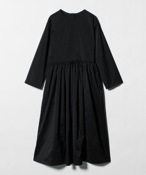 BEAUTY&YOUTH UNITED ARROWS(ビューティーアンドユースユナイテッドアローズ)の「ポリエステル ギャザーフレアワンピース(ワンピース・レディース・ブラック/コバルトブルー・S/M)」の22枚目の写真