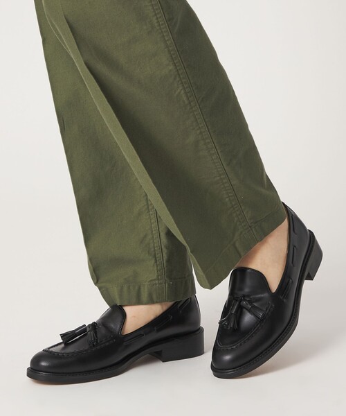 ODETTE E ODILE(オデットエオディール)の「タッセルローファー フラット30↓↑(ローファー・レディース・ダークブラウン/ブラック・22cm/24.5cm/24cm/23.5cm/23cm/22.5cm/25cm)」の1枚目の写真